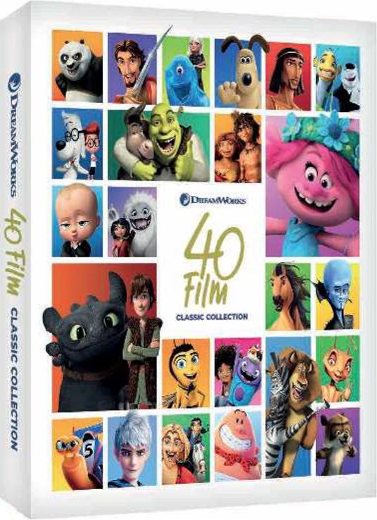 Dreamworks 40 Film Classic Collection (40 DVD) - DVD - Film Bambini e  ragazzi | laFeltrinelli
