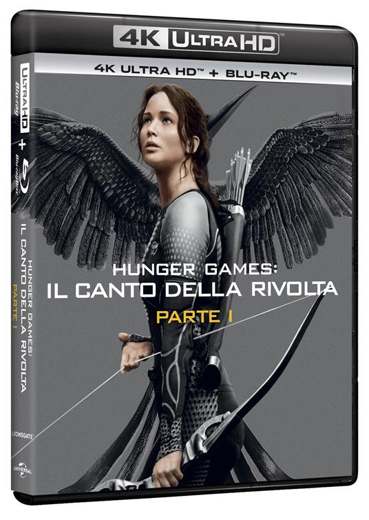 The Hunger Games. Il canto della rivolta parte 1 (Blu-ray + Blu-ray Ultra HD 4K) di Francis Lawrence - Blu-ray + Blu-ray Ultra HD 4K