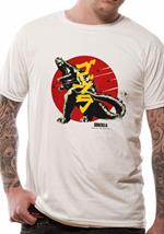 T-Shirt unisex Godzilla. Vintage