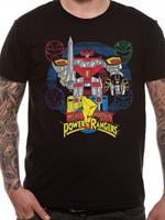 T-Shirt unisex Power Rangers. Megazord