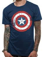 T-Shirt Unisex Civil War. Cap Sheild Distressed