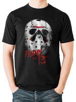 T-Shirt Unisex Tg. S Friday The 13Th: Mask