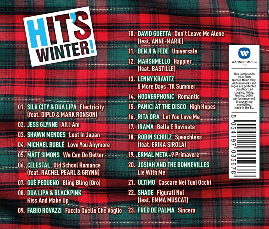 Hit's Winter! 2018 - CD Audio - 2