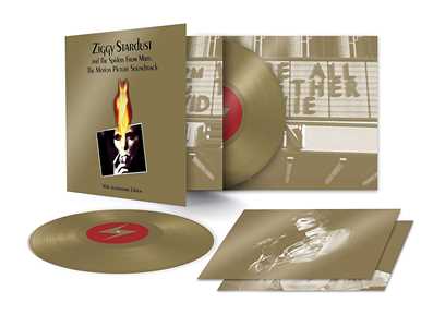 Vinile Ziggy Stardust and the Spiders (Colonna Sonora) (50th Anniversary Gold Vinyl Edition) David Bowie