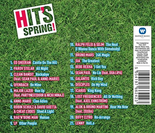 Hit's Spring! 2017 - CD Audio - 2