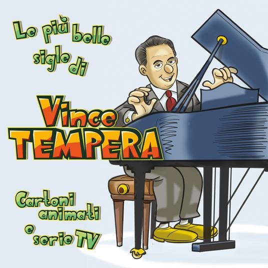 Le più belle sigle di Vince Tempera (180 gr. Orange Coloured Limited Vinyl Edition) - Vinile LP di Vince Tempera