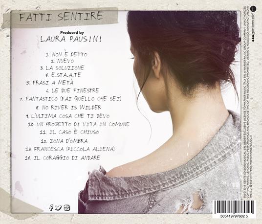 Fatti sentire - Laura Pausini - CD | laFeltrinelli