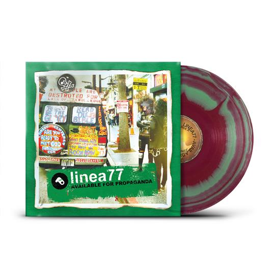 Available for Propaganda (Red & Green Merge Coloured Vinyl) - Vinile LP di Linea 77