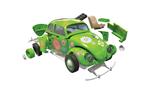 Set Costruzione Macchina Quickbuild. Volkswagen Beetle Flower-Power