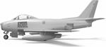 Airfix Canadair Sabre F.4 Aereo In Plastica