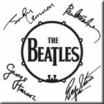 Magnete The Beatles. Signed Drum Logo