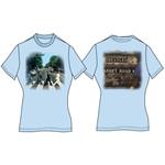 T-Shirt Donna The Beatles. Abbey Road