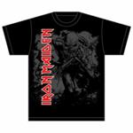 T-Shirt Iron Maiden. Hi Contrast Trooper Mens