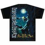 T-Shirt Iron Maiden Men's Tee: Fear Of The Dark Tree Sprite