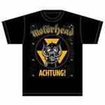 T-Shirt Motorhead Men's Tee: Achtung!