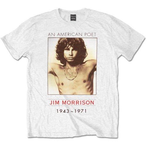 T-Shirt The Doors Men's Tee: American Poet - Rock Off - Idee regalo