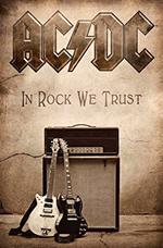 Bandiera AC/DC. In Rock We Trust