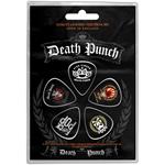 Set Plettri Five Finger Death Punch. Logos