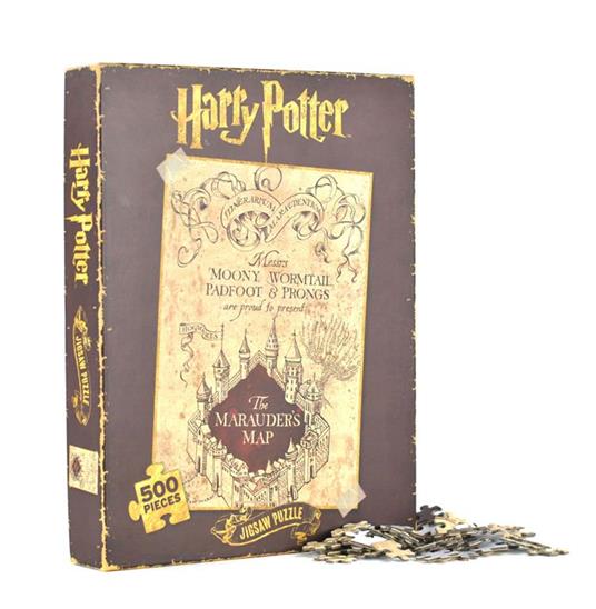 HARRY POTTER: PUZZLE HARRY POTTER - MAPPA DEL MALANDRINO - HALF MOON BAY,  Giochi, Peluche, Puzzle