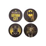 Dc Comics: Half Moon Bay - Gotham City (Ceramic Coaster Set Of 4 / Set 4 Sottobicchieri)