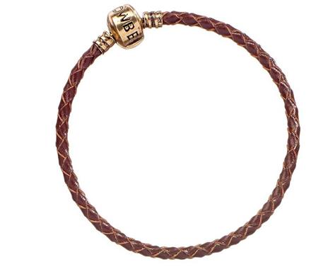 Fantastic Beasts Slider Charm Leather Bracelet brown M