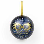 Harry Potter Luna Lovegood Glasses Christmas Gift Bauble With Necklace