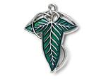 Il Signore Degli Anelli Spilla Badge The Leaf Of Lorien Carat Shop, The