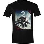 T-Shirt Unisex Tg. M Destiny 2. Key Art Black