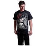 T-Shirt Unisex Spiral. Dead Kiss Black