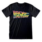 T-Shirt Unisex Tg. L. Back To The Future: Vintage Logo