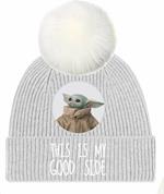 Star Wars: The Mandalorian - Good Side One Size Beanie Pom (Berretto)