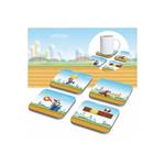 Set 4 Sottobicchieri Super Mario 3D