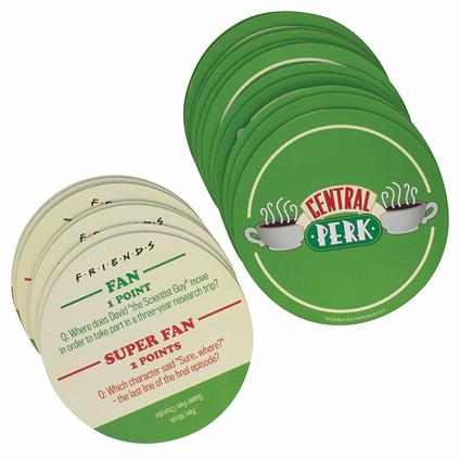 Sottobicchieri Friends: Central Perk Trivia Quiz Coasters