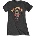 T-Shirt Donna Tg. S Guns N' Roses. Dripping Dagger