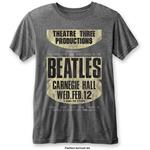 T-Shirt Unisex Tg. 2XL Beatles. Carnegie Hall