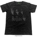 T-Shirt Unisex Tg. M Beatles. Faces Vintage Finish