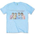 T-Shirt Unisex Beatles. Lp Here Now Blue