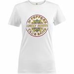 T-Shirt Donna Beatles. Sgt Pepper Drum Colour