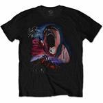 T-Shirt Unisex Tg. XL Pink Floyd. The Wall Scream & Hammers