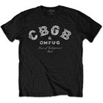 T-Shirt Unisex Tg. M Cbgb. Classic Logo