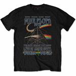 T-Shirt Unisex Tg. M Pink Floyd. Assorted Lunatics