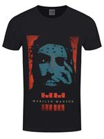 T-Shirt Unisex Marilyn Manson. Rebel. Taglia L