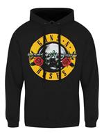 Felpa Con Cappuccio Unisex Guns N' Roses. Classic Logo. Taglia XL