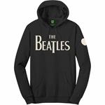 Felpa Con Cappuccio Unisex Tg. L Beatles: Logo & Apple