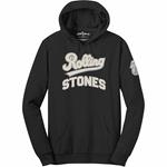 Felpa Con Cappuccio Unisex Tg. L. Rolling Stones - Team Logo & Tongue