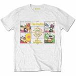 T-Shirt Uomo Tg. M. Beatles: Yellow Submarine Sgt Pepper Band