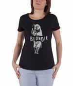 T-Shirt Donna Tg. 2XL. Blondie: Mic. Stand