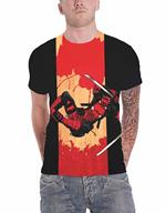 T-Shirt Unisex Tg. M. Marvel Comics: Deadpool Samurai