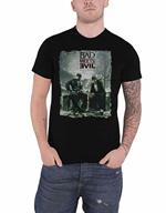 T-Shirt Unisex Tg. XL. Bad Meets Evil: Burnt