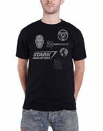 T-Shirt Unisex Tg. 2XL. Marvel Comics: Iron Man Stark Expo